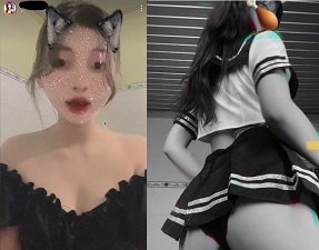 sex trúc may Trong video, Hà Thoa mặc quần lọt khe tham gia vào một cuộc địt nhau gay gắt